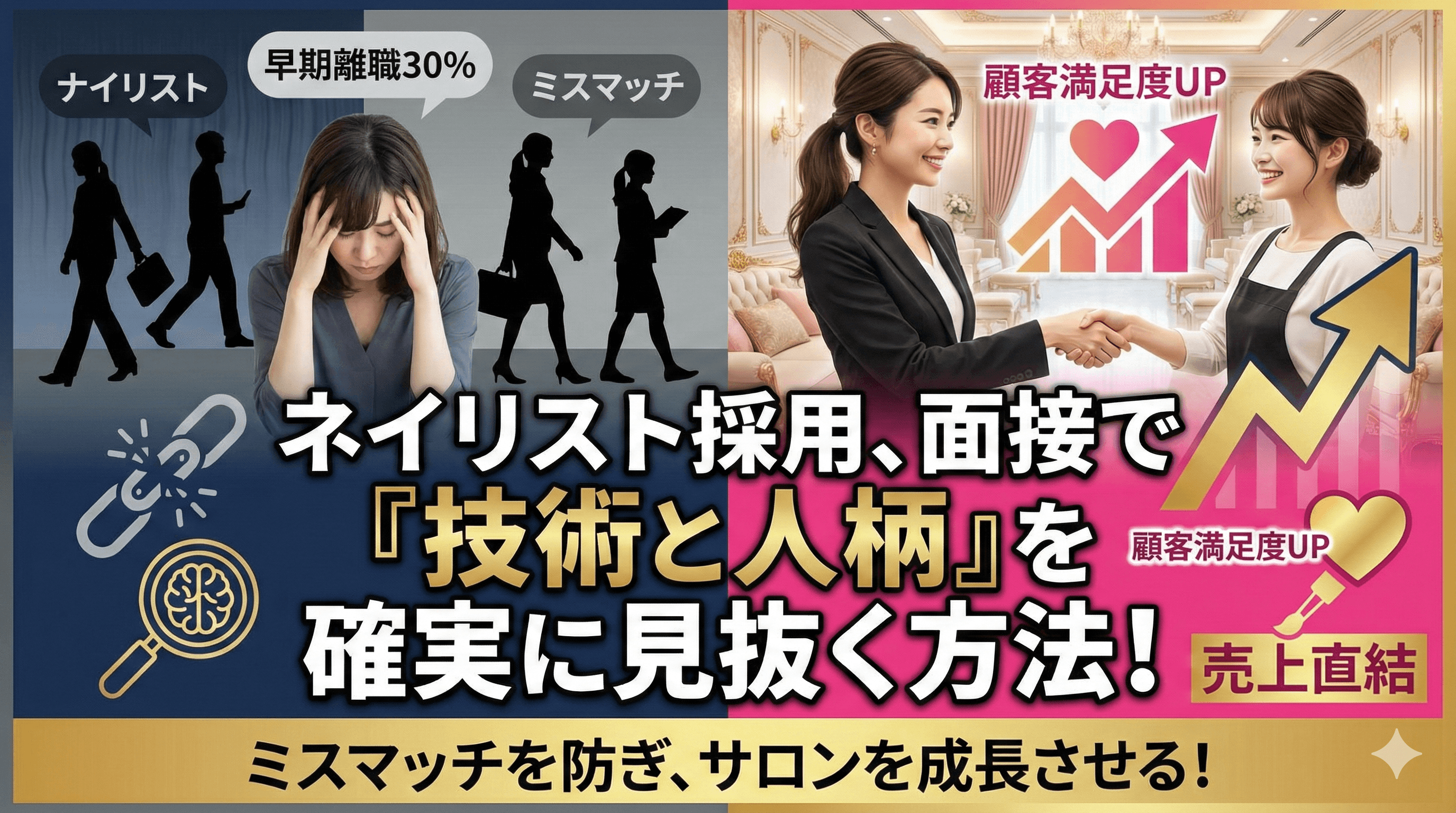 ネイリストの採用で重視すべきポイント｜技術力と人柄の見極め方